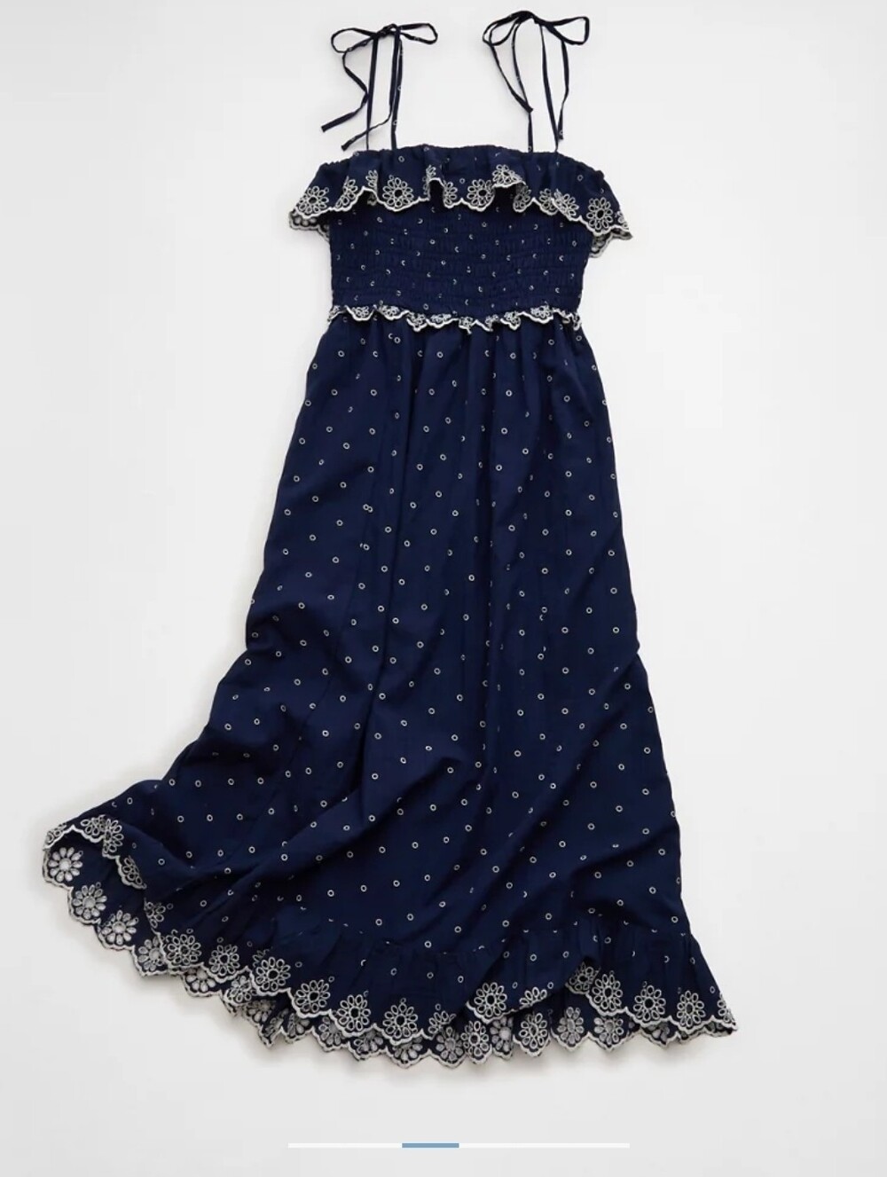 Tie-strap Midi Dress